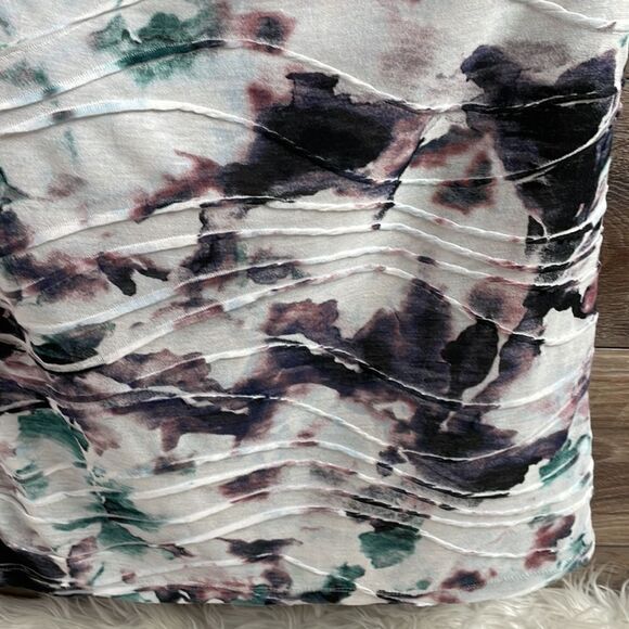 SIMPLY VERA VERA WANG Knit Short Sleeve Top Size XS - Picture 2 of 6